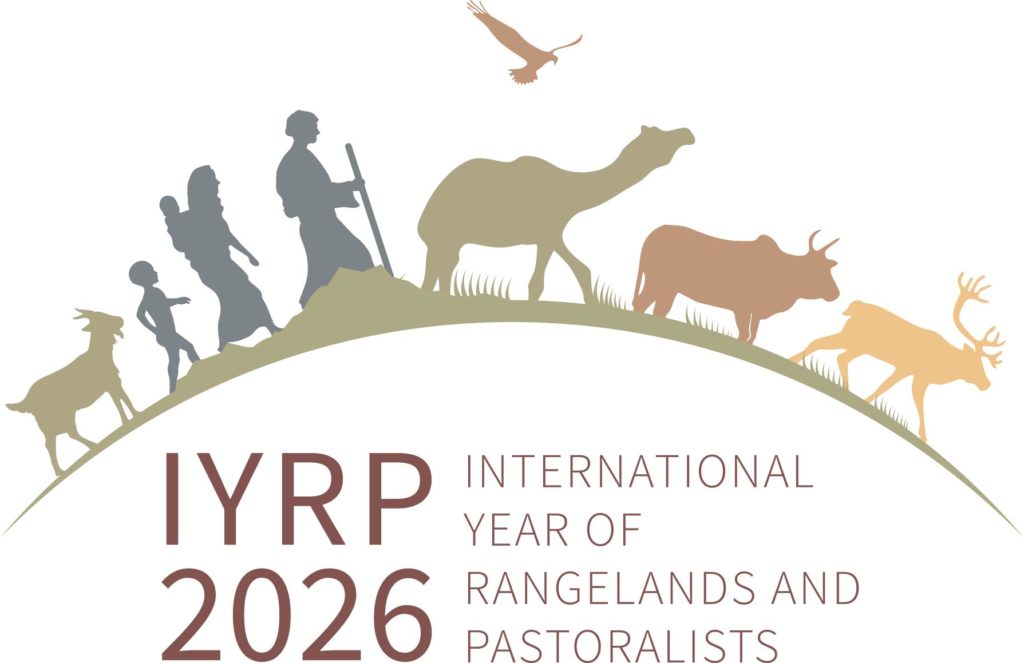 Logo for Intrernational Year of Rangelands and Pastoralists